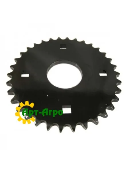 H119709 Зірочка z34 приводу верхнього валу похилої камери (обгінна муфта) 9560 John Deere