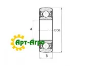 1580211 Łożysko kulkowe jednorzędowe UBP