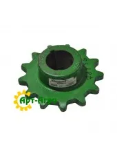 H159615 Звездочка z=13 (наружная верхний вал транспортера накл. камеры) John Deere