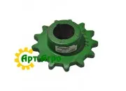 H159615 Звездочка z=13 (наружная верхний вал транспортера накл. камеры) John Deere