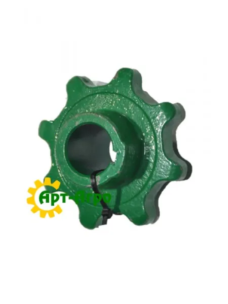 H133143-UA Звездочка Z-8, привод зернового элеватора, нижняя John Deere (UA)