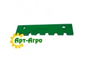 H165407-WN Лопасть битера зубчатая John Deere