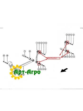 0007512510 Сайлентблок 18х40х25 CLAAS