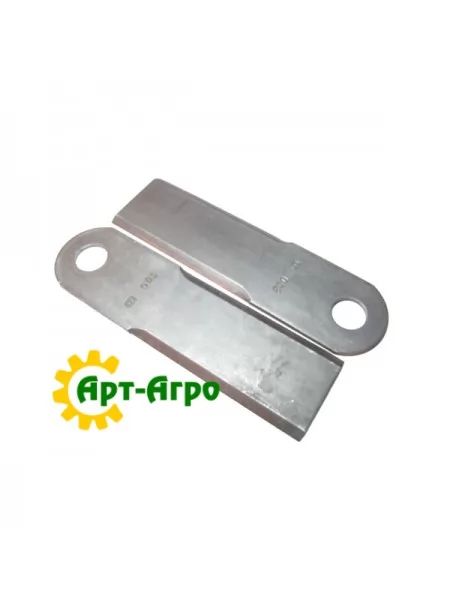 AH205910 Нож измельчителя подвижный гладкий(комплект 8шт) 180x50x3,3 mm John Deere