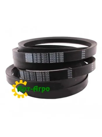 AH163931 John Deere single-ribbed belt
