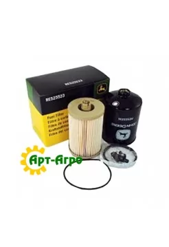RE525523 Zestaw filtrów paliwa John Deere