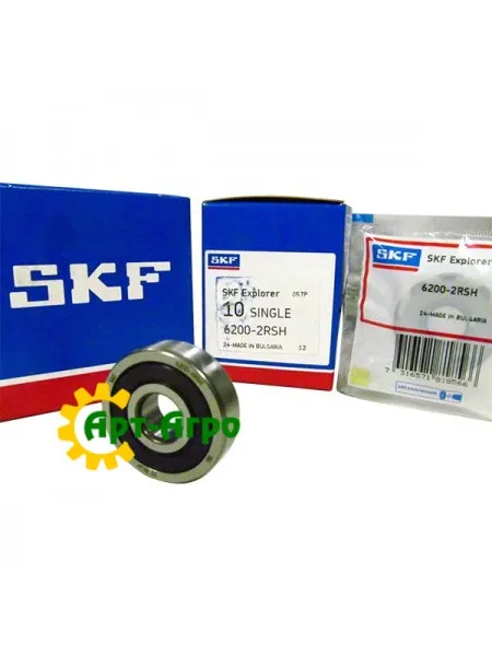6200-2RSH SKF Підшипник однорядний кульковий