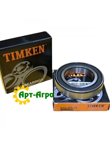 6009-2RS-C3 TIMKEN Підшипник однорядний кульковий