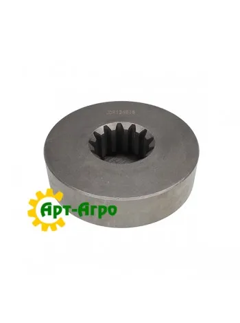 AH124878- Муфта шліцева вивантажувального шнека 108x45 13 шліців John Deere (Royal Tiger)