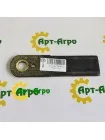 H156098 Нож измельчителя неподвижный гладкий 198x50x4 (D-19.5) John Deere (Аналог)