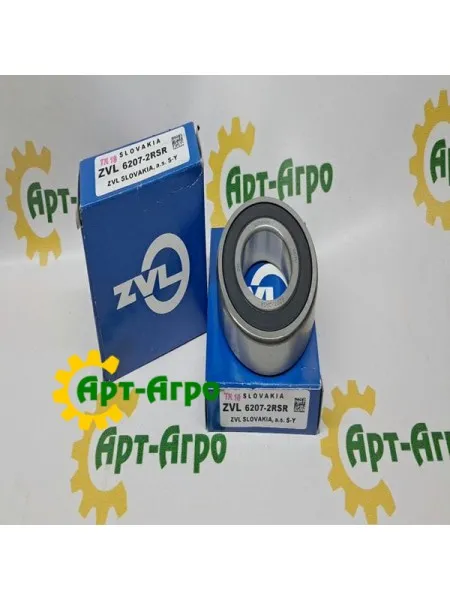 6207-2RS ZVL Подшипник однорядный шариковый 6207-2RS ZVL Подшипник однорядный шариковый