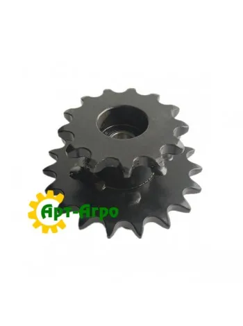 AA36888 Sprocket block with John Deere bearings (Greenly)