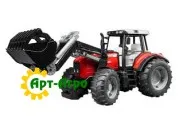 Іграшка трактор з ковшем Massey Ferguson 8240 BR-02042