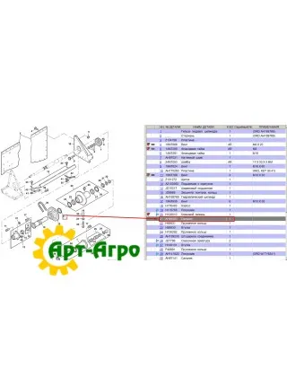 AH94853 John Deere oil seal