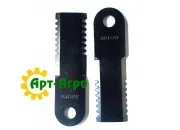 AH213459 Ніж подрібнювача рухливий зубчастий,  John Deere (XMP)