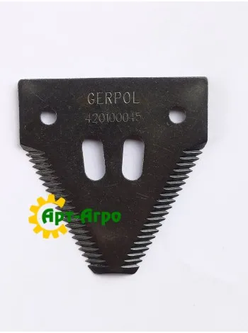 420100045-WN Сегмент жниварки John Deere (Gerpol) аналог