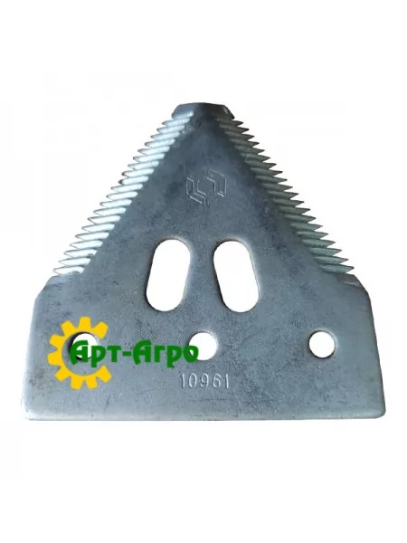 10961-WN Сегмент жниварки (середня насічка) John Deere (аналог)