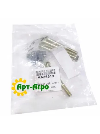 AA36519 Комплект (болт-19M7668-5 шт+гайки-14M7274-10 шт) John Deere