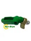 BA28164 Стопор с коромыслом регулировки прижима прик.колеса John Deere