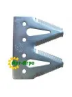 H153329 Сегмент ножа жниварки подвійний (дрібна насічка) John Deere APB