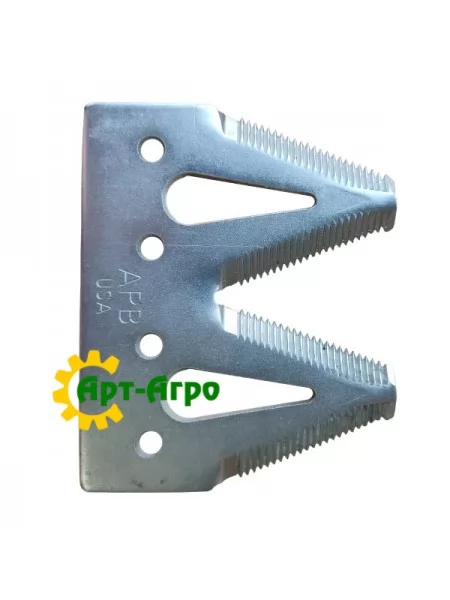 H153329 Сегмент ножа жниварки подвійний (дрібна насічка) John Deere APB