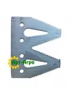 H153329 Сегмент ножа жниварки подвійний (дрібна насічка) John Deere APB
