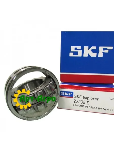 22205E SKF Підшипник дворядний роликовий 22205E SKF Підшипник дворядний роликовий