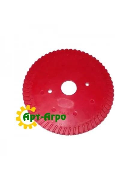817-286C Диск высевающий 60 отв, сорго, красный, мелкие семена Kinze GA5795
