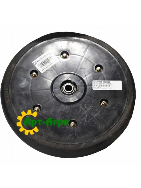 814-143C Колесо, що прикочує в зборі 1"x12" Great Plain (122-136S, 814-034С+2x817-081C+188-001V)
