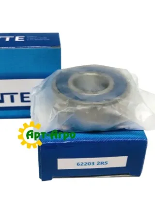 62203-2RS NTE Підшипник однорядний кульковий