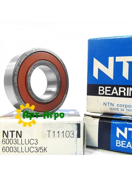 6003 LLUC3 NTN Підшипник однорядний кульковий