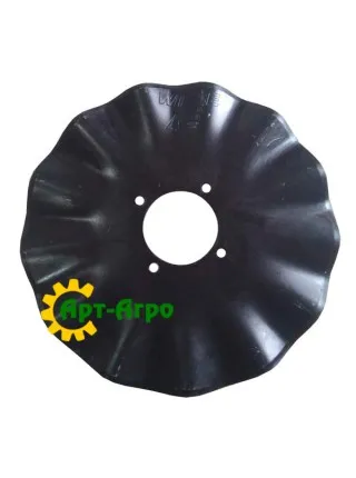 A72687 Диск ріжучий 16" 13 хвиль John Deere (аналог) WIESE