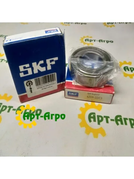 6209-2Z/C3 SKF Підшипник однорядний кульковий