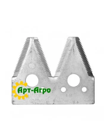 H153329 Сегмент ножа жниварки подвійний (дрібна насічка) John Deere(NCM)