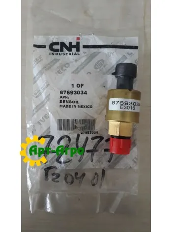 87693034 CNH hydraulic pressure sensor