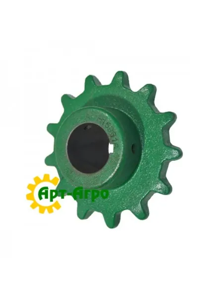 H159616 Зірочка z = 13 (внутрішня верхній вал транспортера накл. Камери) John Deere