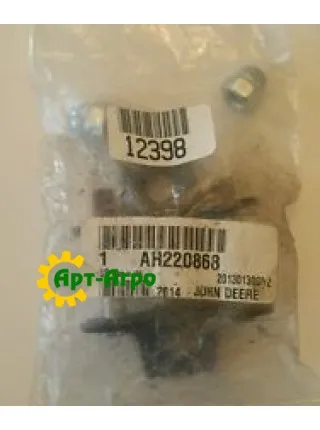 AH220868 Соединительное звено роликовой цепи с кронштейном John Deere AH220868 Соединительное звено роликовой цепи с кронштейном John Deere