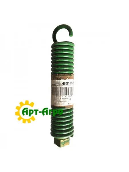 AZ51195 JOHN DEERE drum drive tension roller spring AZ51195 JOHN DEERE drum drive tension roller spring