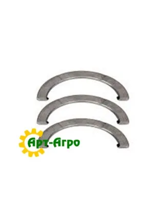 AR77747 Półpierścienie oporowe wału korbowego (3 szt.) JOHN DEERE