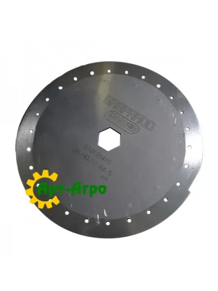 G10121410 Диск висівний для кукурудзи 26x4.5 Gaspardo G10121410 Диск висівний для кукурудзи 26x4.5 Gaspardo