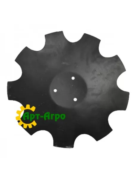 23246102 Диск борони (ромашка) Horsch Eurozappa (D-455мм, h-4мм, 3 отвори)