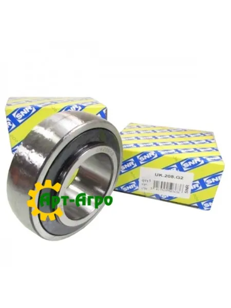 UK.208.G2 SNR Підшипник однорядний кульковий з конічним отвором UK.208.G2 SNR Підшипник однорядний кульковий з конічним отвором