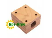 AZ31217 Дерев'яний підшипник для валу соломотрясу John Deere (TARMO)