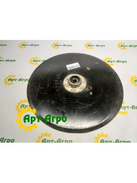 AA37474 Диск сошника 15" (381 мм) у зборі з підшипником (PEER 204PY3) John deere (BELLOTA)