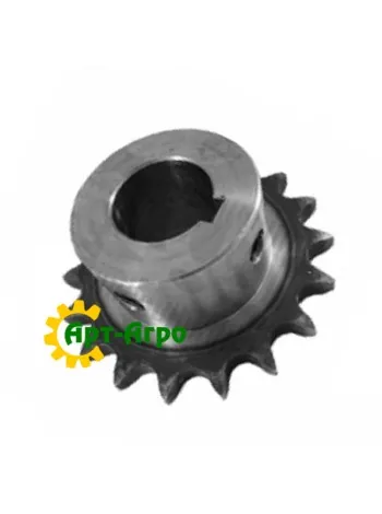 AH121047-WN Звездочка Z-18 привода колосового элеватора, нижняя John Deere
