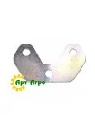 84077254 Metal half-pulley clip (set of 2 pieces) New Holland