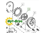 G76093 JD Koło pasowe sadzarki, zielone (A22795, GD1041)