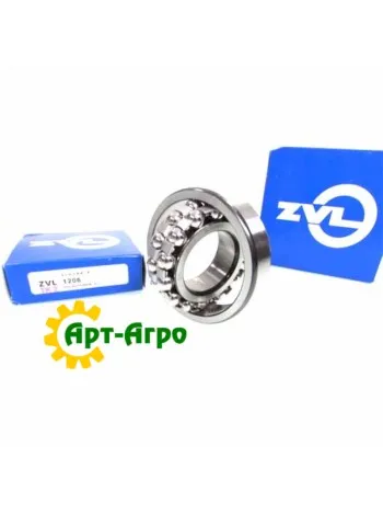 1206 ZVL Підшипник дворядний кульковий