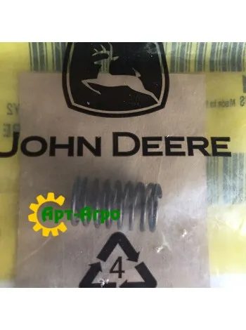 R128397 Пружина клапана садней крышки КПП John Deere
