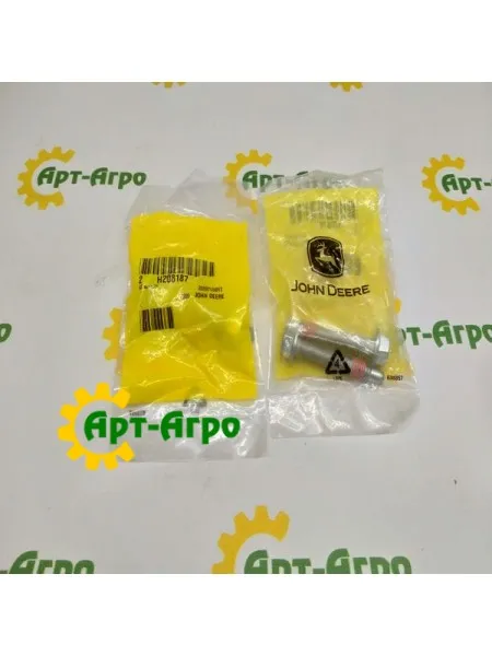 H208187 Болт кріплення бича ротора John Deere H208187 Болт кріплення бича ротора John Deere